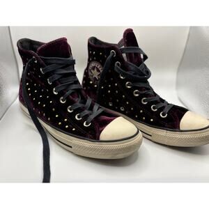 Dark Purple Chuck Taylor High Tops
